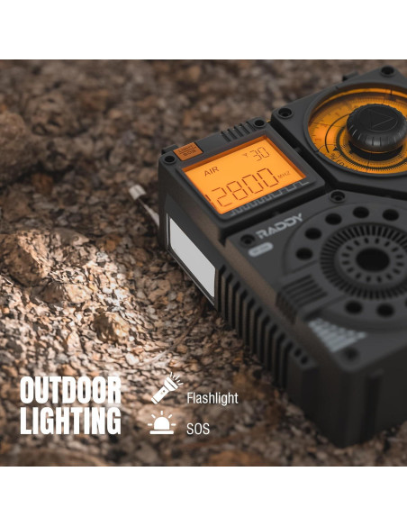 Radio de Onda Corta Raddy RF320 con Panel Solar 4W