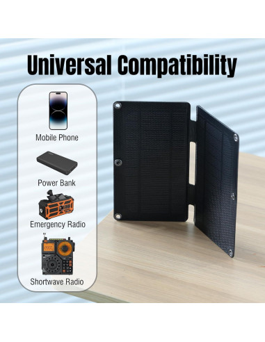 Radio de Onda Corta Raddy RF320 con Panel Solar 4W