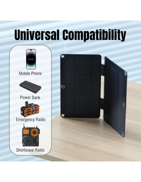Radio de Onda Corta Raddy RF320 con Panel Solar 4W