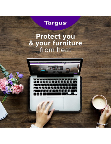 Targus Chill Mat Negro para Laptop 16" Doble Ventilador