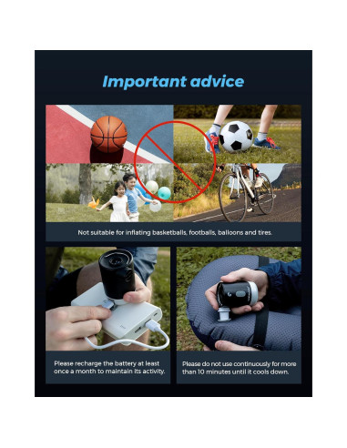 Bomba de Aire Portátil FLEXTAILGEAR 4.5 kPa Recargable