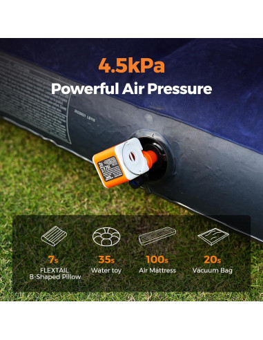 Bomba de Aire Eléctrica VOLLYC NANO PUMP 5 4.5kPa 200L/min