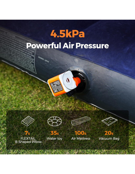 Bomba de Aire Eléctrica VOLLYC NANO PUMP 5 4.5kPa 200L/min