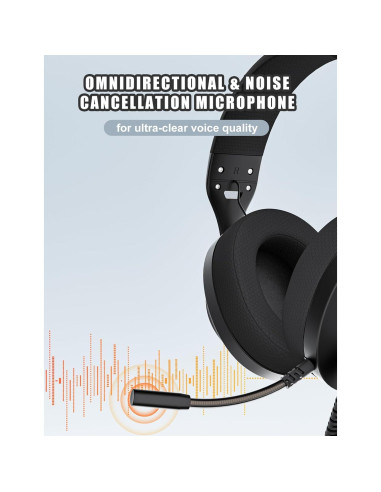 Auriculares Gaming S30 WIRWTRU con Micrófono Cancelación Ruido