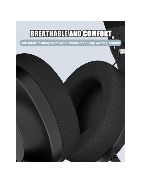 Auriculares Gaming S30 WIRWTRU con Micrófono Cancelación Ruido