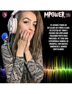 Auriculares SADES MPOWER Estéreo para Juegos PS4 PC Móvil 2