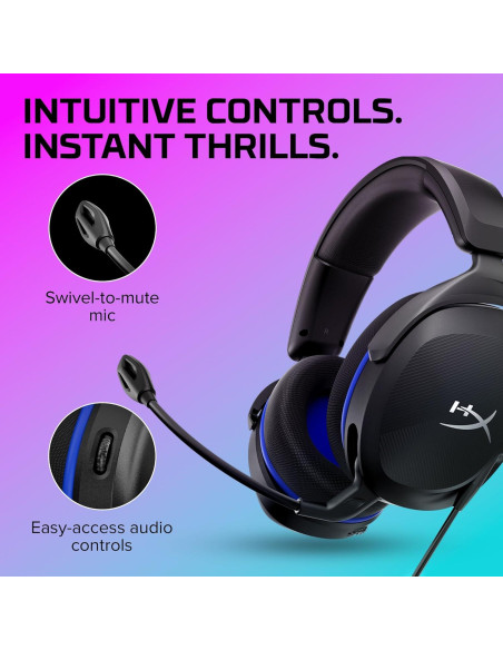 Auriculares Gaming HyperX Cloud Stinger 2 Core PS - Negro