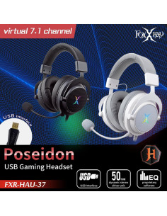 Auriculares Gaming USB FOXXRAY HAU-37 7.1 Sonido RGB 2