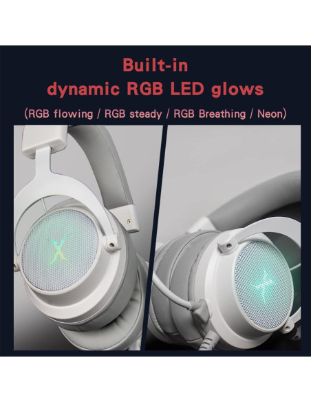 Auriculares Gaming USB FOXXRAY HAU-37 7.1 Sonido RGB