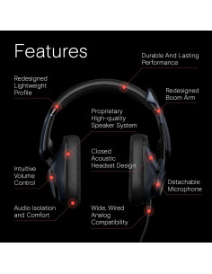 Auriculares de Juego EPOS H6Pro Cerrados - Negro 2