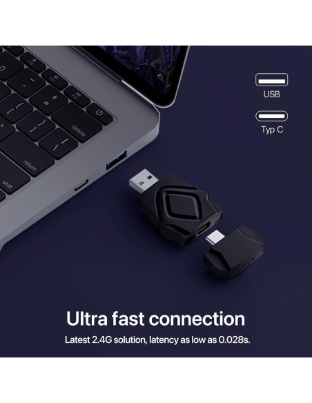 Auriculares YOWU 4GS con Orejas de Gato RGB - Inalámbricos