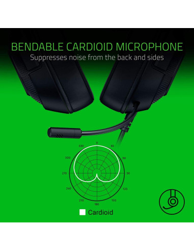 Auriculares Gaming Razer Kraken X USB Sonido 7.1 Negro