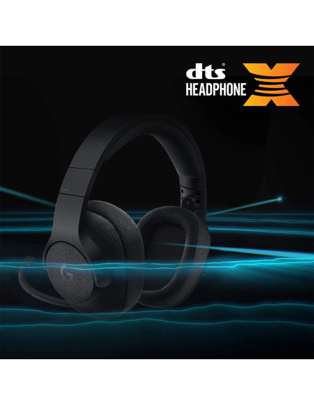 Auriculares Gaming Logitech G433 7.1 con Cable - Negro