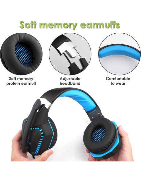 Auriculares Gaming Sktome con Cambiador de Voz y Micrófono