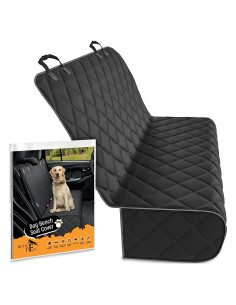 Funda de Asiento para Perros Active Pets Negra Impermeable