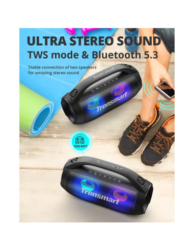 Altavoz Bluetooth Tronsmart Bang SE 40W Resistente al Agua IPX6