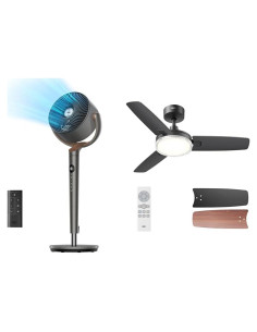 Ventilador Dreo Oscilante 120 para Dormitorio 106.68 cm 8 Velocidades