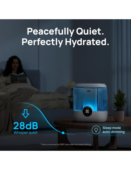 Humidificador Dreo HM524 6L Ultrasónico Azul para Habitaciones