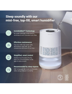 Humidificador Inteligente Blueair 3.5L para Habitaciones Grandes 2