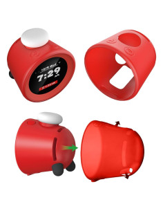 Funda Protectora Silicona NOUKAJU para Nintendo Alarmo Rojo