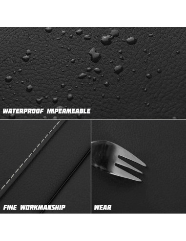 Organizador de Respaldo de Asiento de Coche Sandfren Marrón