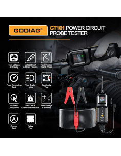 Probador de Circuito Multifuncional GODIAG GT101 12-40V 2