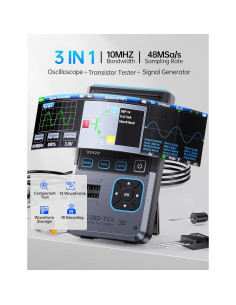 Osciloscopio Digital FNIRSI DSO-TC4 10MHz 48MSa/s Portátil 2