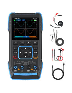 Osciloscopio de Mano FNIRSI 2C23T 10MHz 2 Canales Multímetro