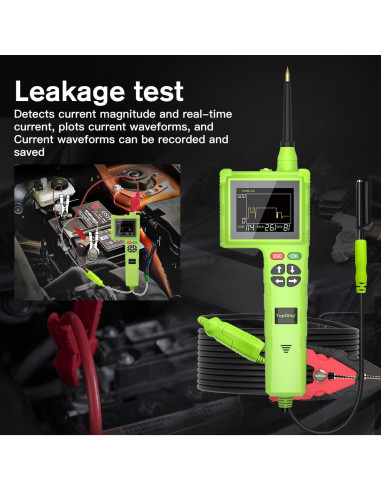 Kit de Prueba de Circuito Automotriz TopDiag P200 Pro 9V-48V