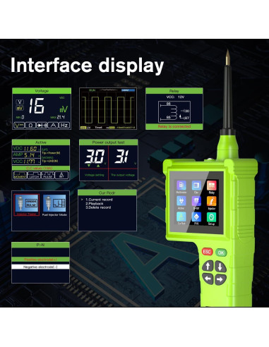 Kit de Prueba de Circuito Automotriz TopDiag P200 Pro 9V-48V