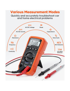 Multímetro Digital Crenova MS8233D 6000 Cuentas AC/DC 2