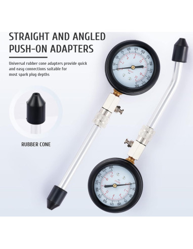 Probador de Compresión Orion Motor Tech 0-300 PSI 8PCS