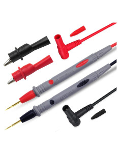 Sondas de Multímetro TKDMR 1000V 20A 90 cm Punta Aguja