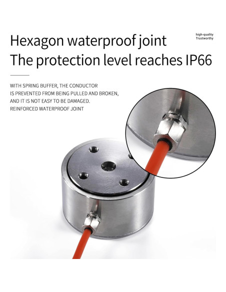 Célula de Carga QILICHUANGAN 2000KG Acero Inoxidable