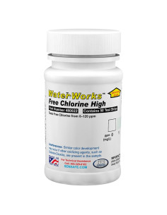 Tiras de Prueba Cloro Libre Industrial Test Systems 50 Tests