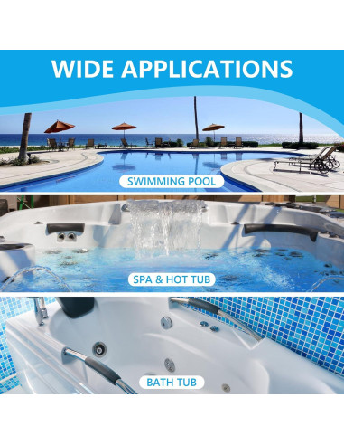 Kit de Prueba de Fosfato SaySummer - 50 Tiras para Piscina