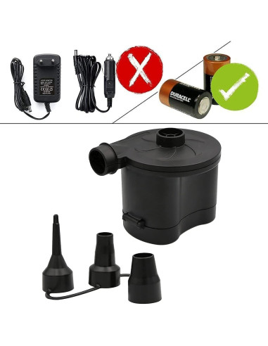 Bomba de Aire Eléctrica Inalámbrica 3T6B para Inflables