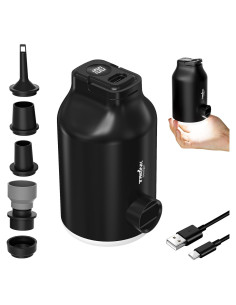 Bomba de Aire Portátil TRILINK 1800mAh con Luz LED