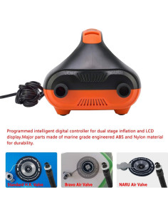 Bomba de Aire Eléctrica Tuomico 20 PSI para Inflables 2