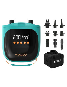 Bomba Eléctrica Tuomico 20PSI para Paddle Board y Kayak
