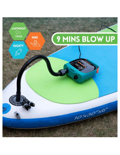 Bomba Eléctrica Tuomico 20PSI para Paddle Board y Kayak 2
