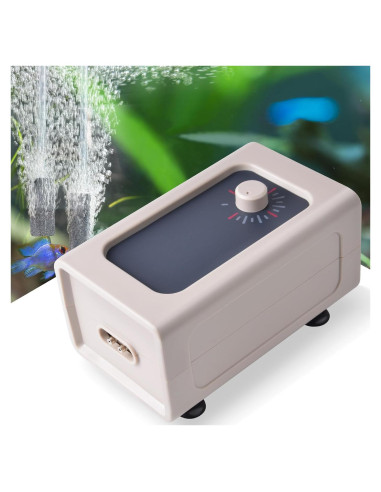 Bomba de Aire HITOP 7W 150GPH para Acuario 50-300 Galones