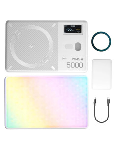 Luz LED RGB Godox MA5R para Selfies y Video 1800-10000K