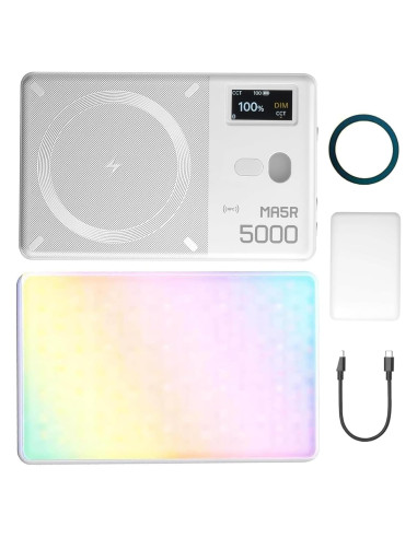 Luz LED RGB Godox MA5R para Selfies y Video 1800-10000K