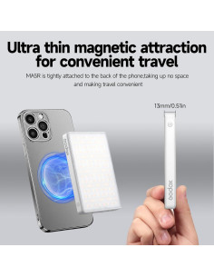 Luz de Selfie Godox MA5R Magnética RGB 14 Modos 1800K-10000K 2