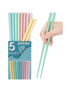 Palillos Reutilizables ZDPMK de Fibra de Vidrio 24 cm Antideslizantes