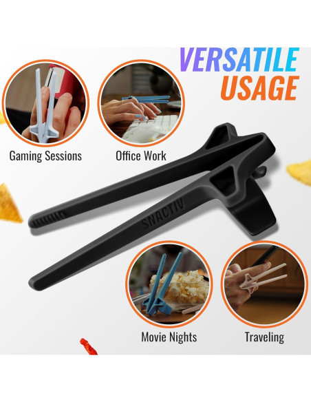 Palillos para Dedos SNACTIV LITE Paquete de 4 Piezas