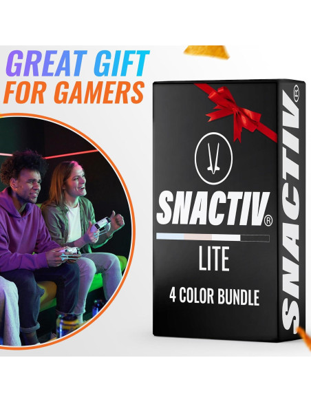 Palillos para Dedos SNACTIV LITE Paquete de 4 Piezas