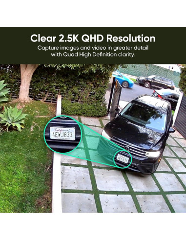 Cámara de Seguridad WYZE Cam v4 2.5K QHD WiFi Interior/Exterior