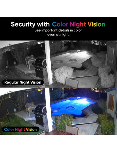 Cámara de Seguridad WYZE Cam v4 2.5K QHD WiFi Interior/Exterior